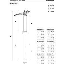 Dropper Posts < XLC All MTN SP-T05 Dropper zadelpen - 30.9mm