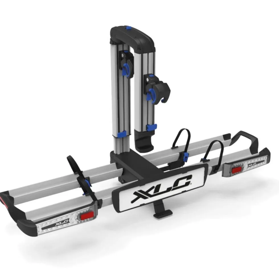 XLC Almada Work-E VC-C07 Fietsdrager Achterkant - voor 2 E-Bikes, opvouwbaar