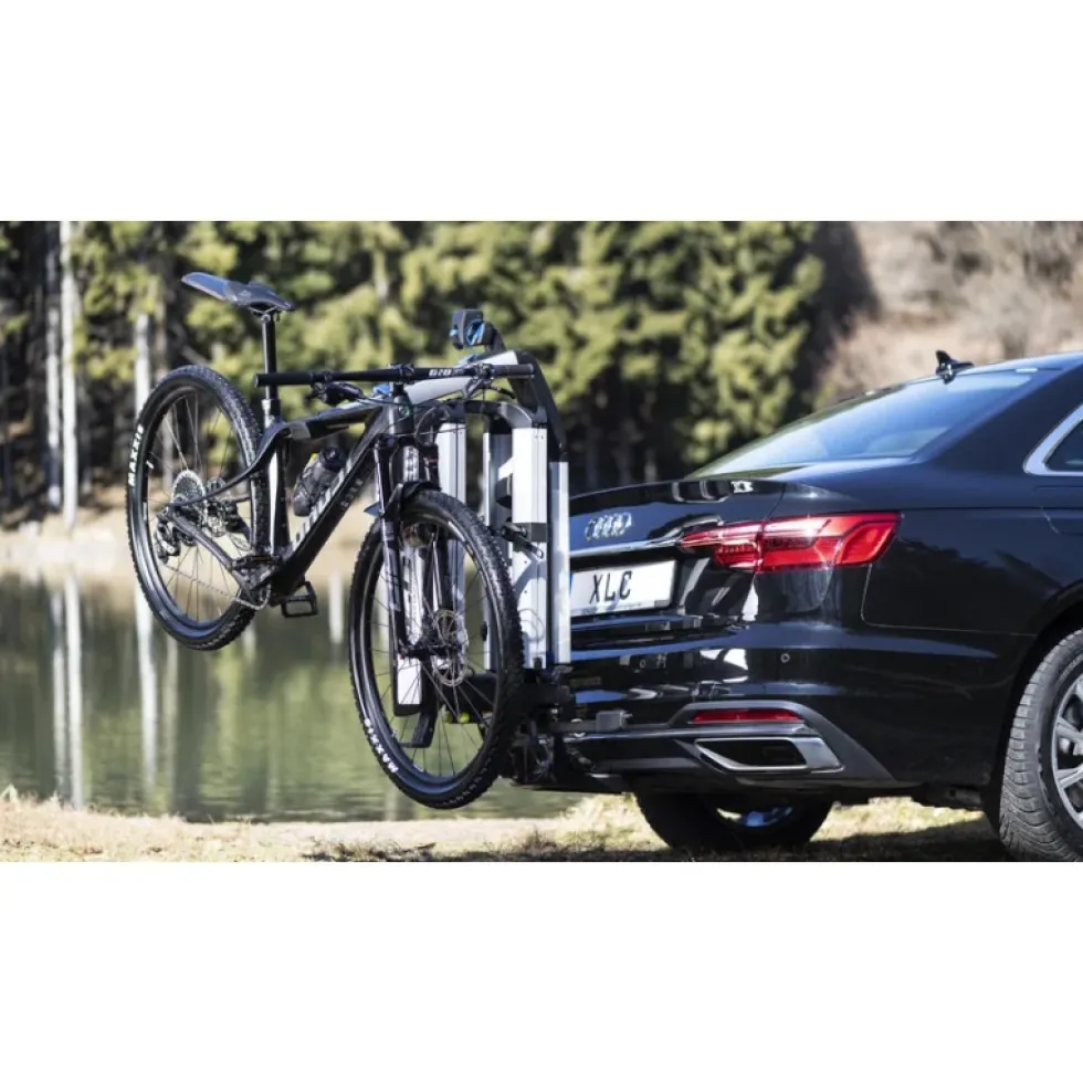 XLC Almada Work-E VC-C07 Fietsdrager Achterkant - voor 2 E-Bikes, opvouwbaar