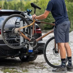 XLC Almada Work-E VC-C07 Fietsdrager Achterkant - voor 2 E-Bikes, opvouwbaar