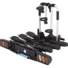 XLC Beluga II fietsdrager voor drie e-bikes - black/aluminium