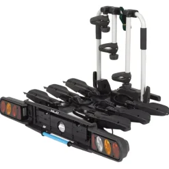 XLC Beluga II fietsdrager voor drie e-bikes - black/aluminium