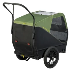 XLC Fietskar voor Honden Dog Large BS-C13 - moss green/lime/black