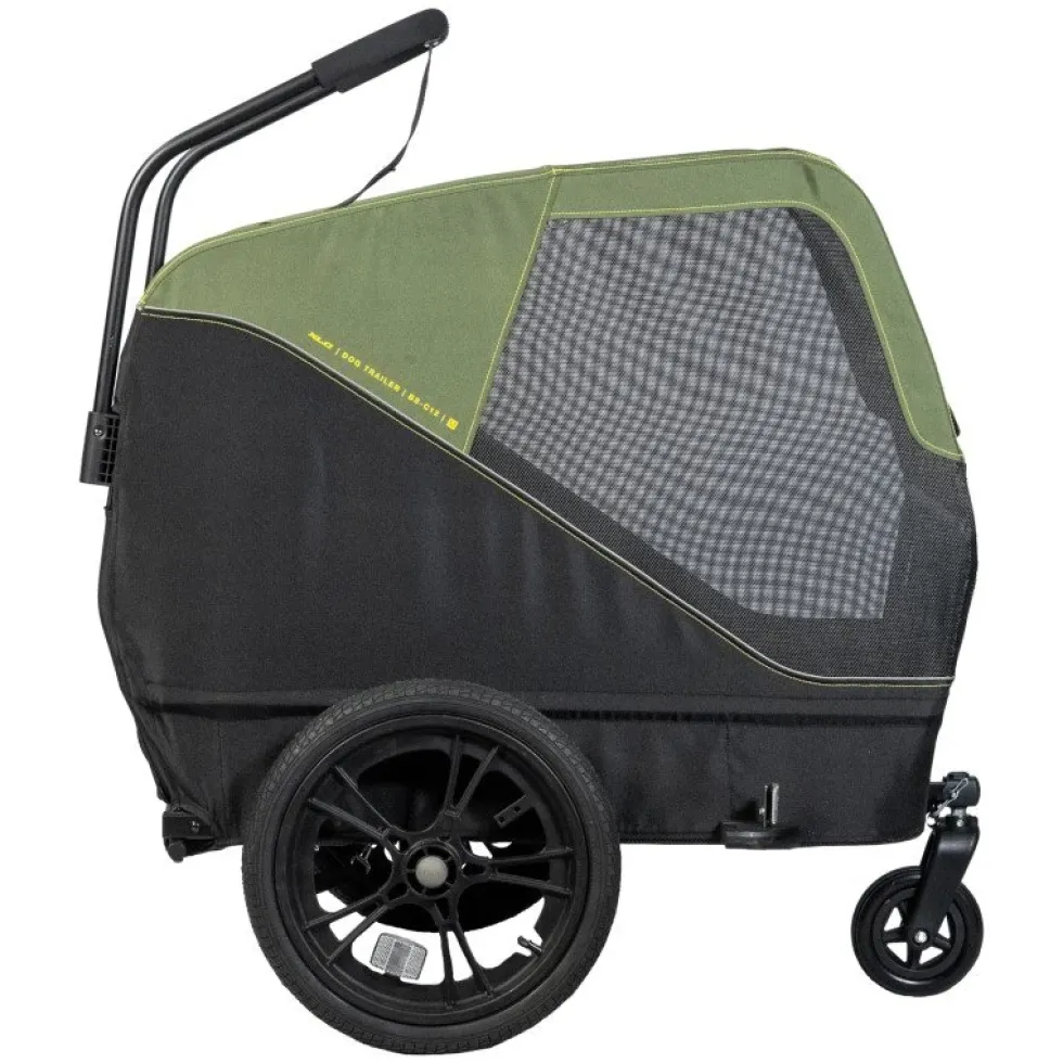 XLC Fietskar voor Honden Dog Large BS-C13 - moss green/lime/black