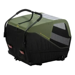 XLC Fietskar voor Honden Dog Medium BS-C12 - moss green/lime/black
