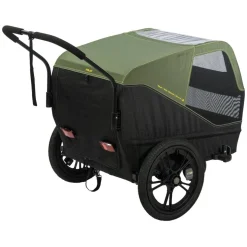 XLC Fietskar voor Honden Dog Medium BS-C12 - moss green/lime/black