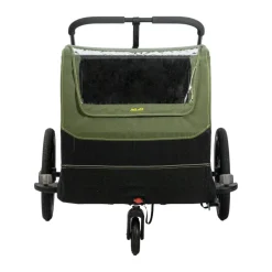 XLC Fietskar voor Honden Dog Medium BS-C12 - moss green/lime/black