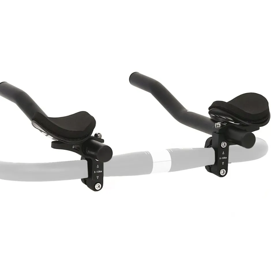 Opzetsturen|Opzetsturen < XLC HB-T03 Pro Tri-Bar 25.4-31.8 Clip-On Aerobar - black