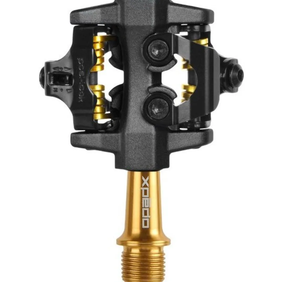 Klikpedalen < Xpedo CXR Pro Ti Clipless Pedal - black/gold