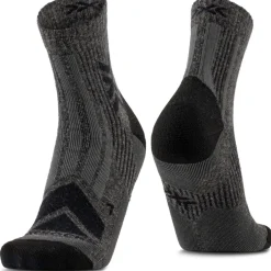 X-Socks Hike Perform Merino Ankle Sokken - black/charcoal