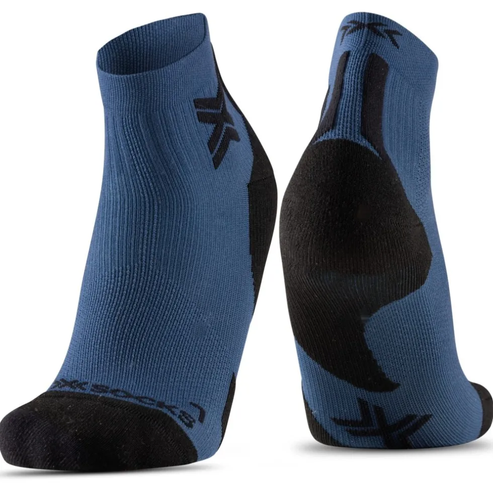 X-Socks Run Discovery Hardloopsokken Heren - marine/x black