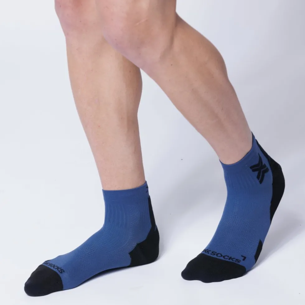 X-Socks Run Discovery Hardloopsokken Heren - marine/x black