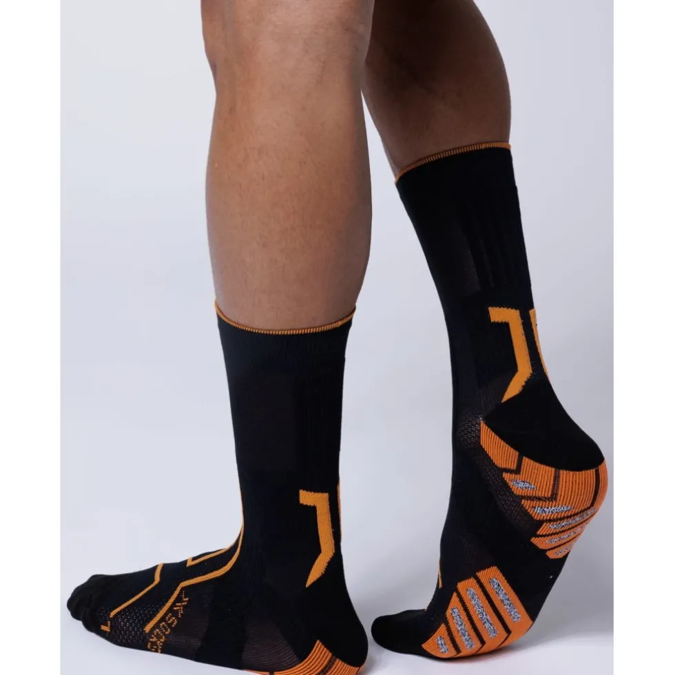 X-Socks Trailrun Expert Crew Sokken - sand/dark sand