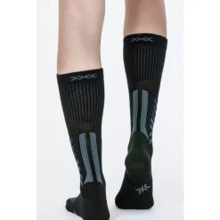 Sokken|Sokken < X-Socks Trekking Perform Merino Crew Sokken - black/charcoal