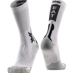 X-Socks Bike Perform Crew Fietssokken - arctic white/opal black