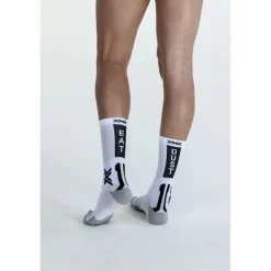 X-Socks Bike Perform Crew Fietssokken - arctic white/opal black