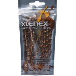Xtenex Sport Veters - 75cm - zwart/rood/goud