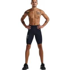 Broeken & Rokken < 2XU ight peed React Cop Hardoophort Heren - back/white refective