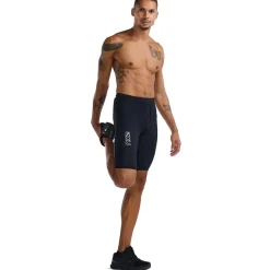 Broeken & Rokken < 2XU ight peed React Cop Hardoophort Heren - back/white refective