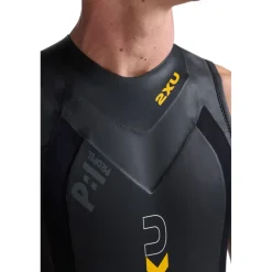 2XU Propel P:1 Wetsuit zonder mouwen Heren - black/ambition