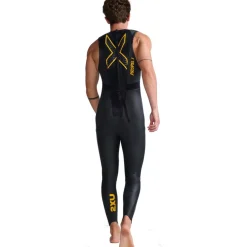 2XU Propel P:1 Wetsuit zonder mouwen Heren - black/ambition