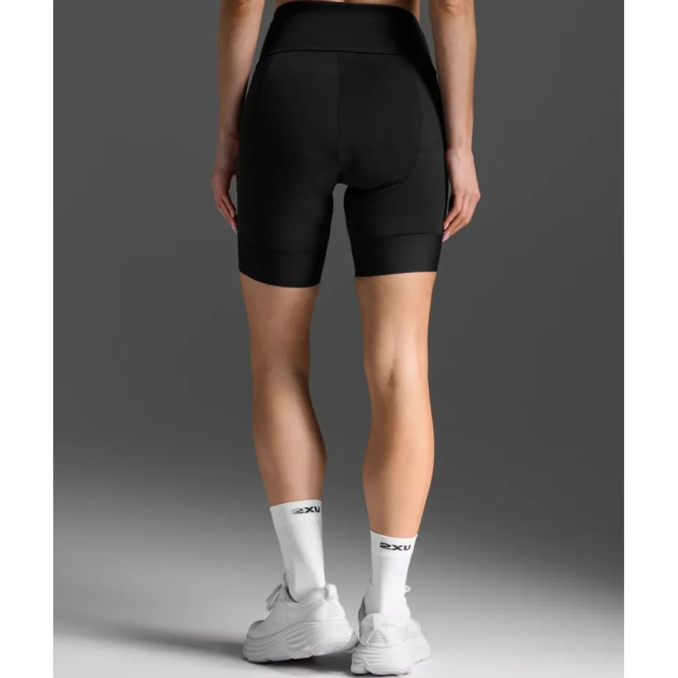 2XU Aero 7" Triathlon Shorts Dames - zwart/wit