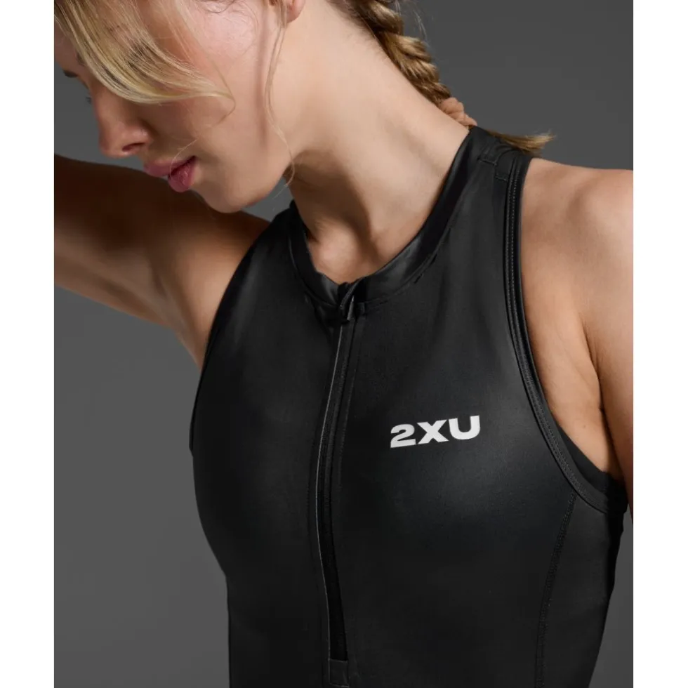 2XU Core Trisuit Dames - zwart/wit