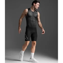 2XU Core Trisuit Heren - zwart/wit