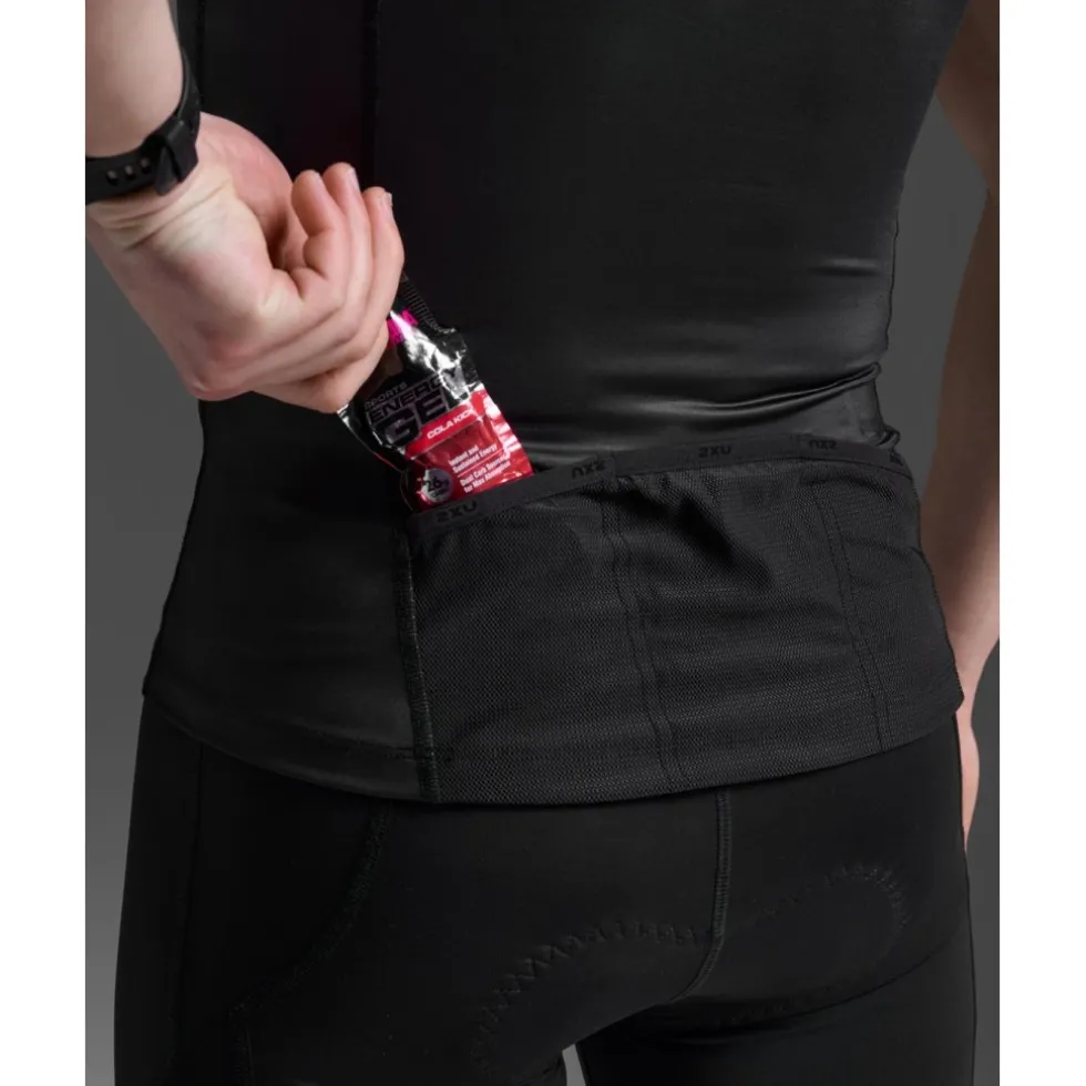 2XU Core Tri Tanktop Heren - zwart/wit
