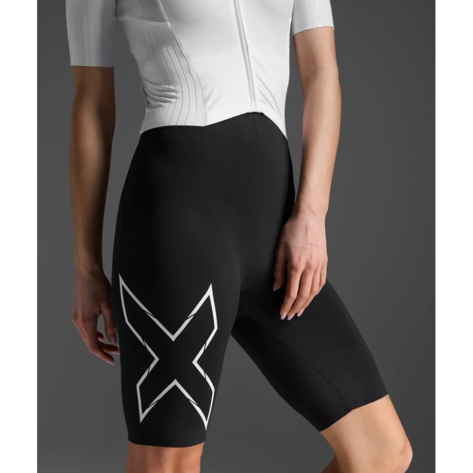 Trisuits|Trisuits < 2XU ight peed React eeved Triuit Dae - zwart/wit
