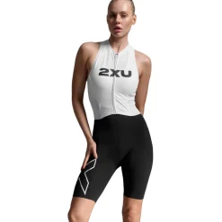 Trisuits|Trisuits < 2XU ight peed React Triuit zonder ouwen Dae - back/white