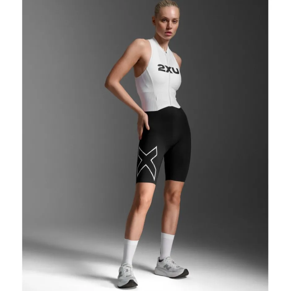 Trisuits|Trisuits < 2XU ight peed React Triuit zonder ouwen Dae - back/white