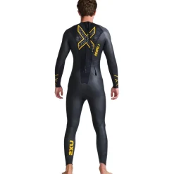 2XU Propel P:1 Wetsuit Heren - black/ambition