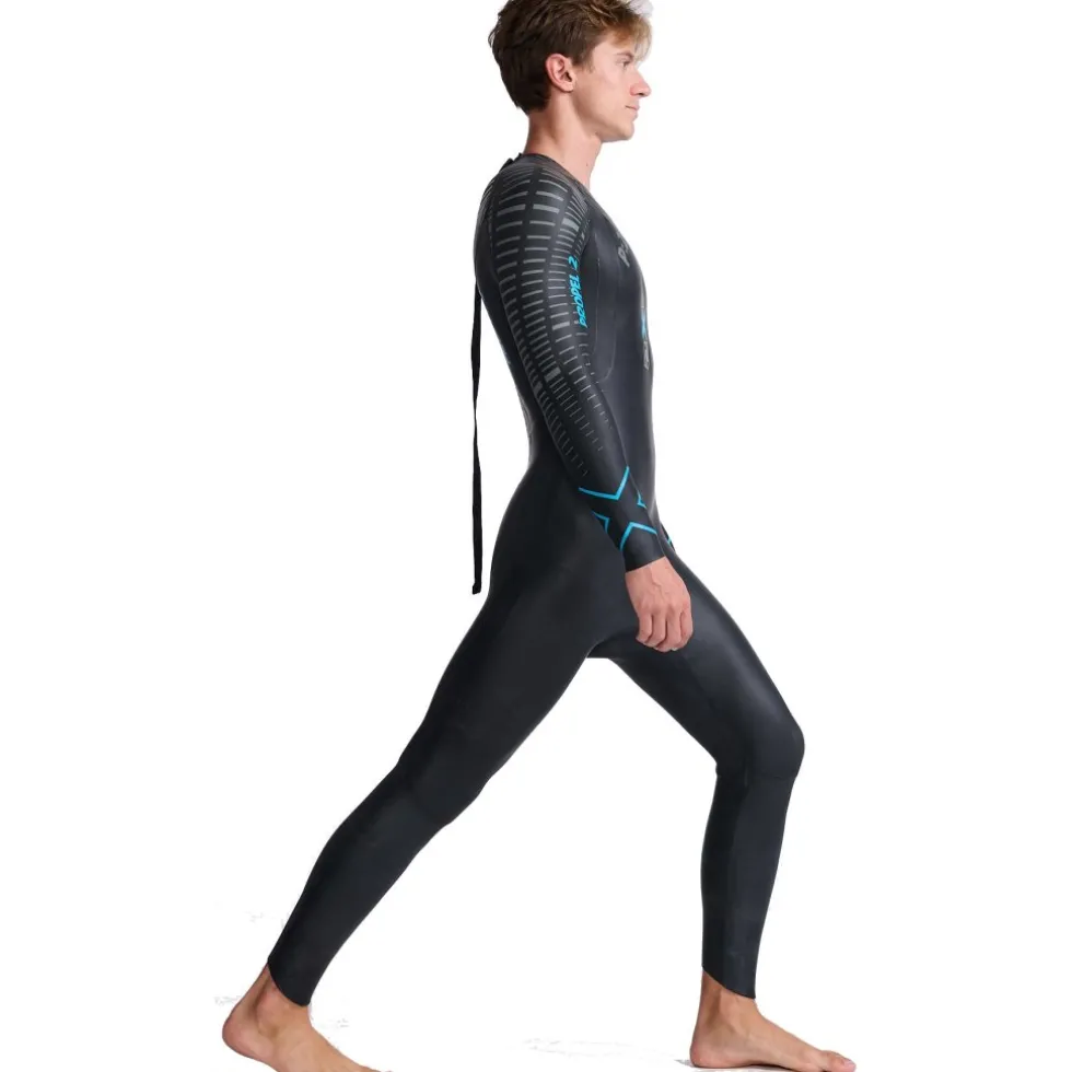 2XU Propel P:2 Wetsuit Heren - black/aloha