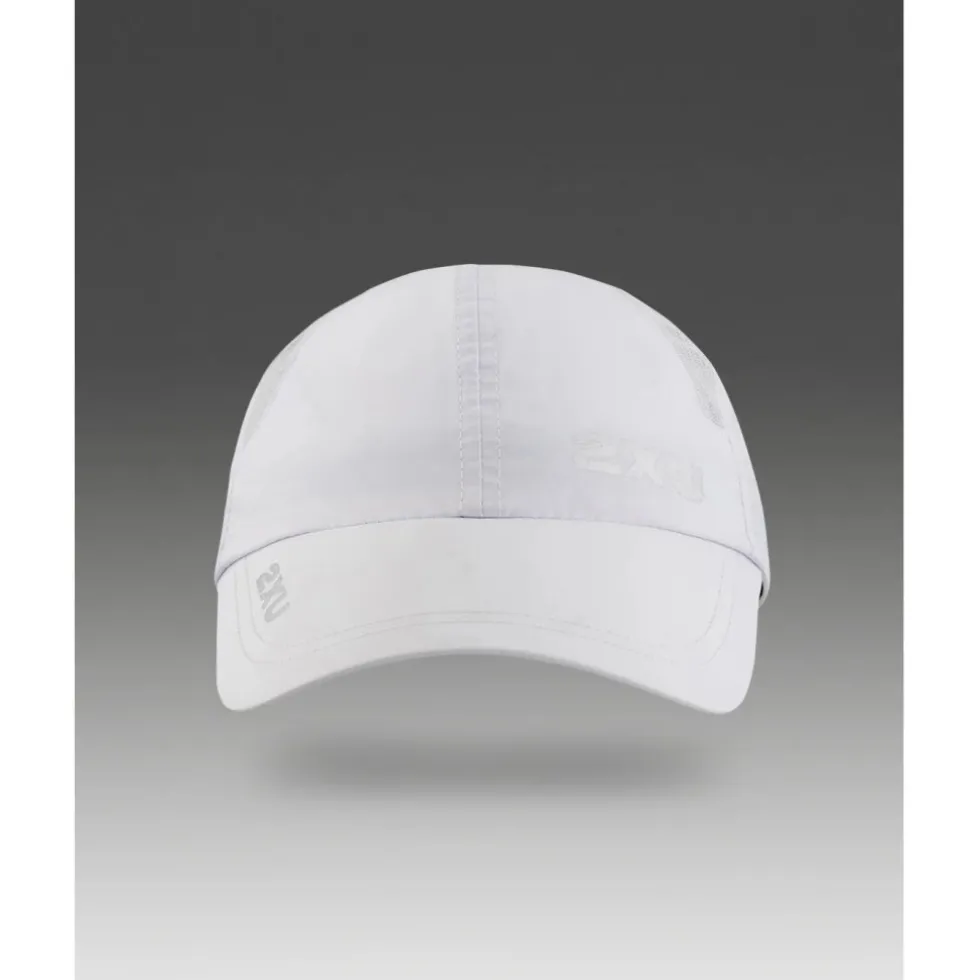 2XU Run Hardloop Pet - wit/wit
