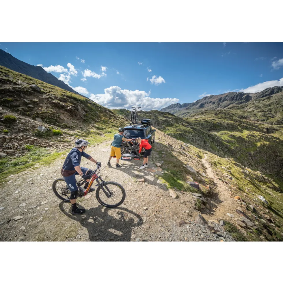 Yakima JustClick 2 EVO Fietsendrager voor 2 Fietsen - zwart