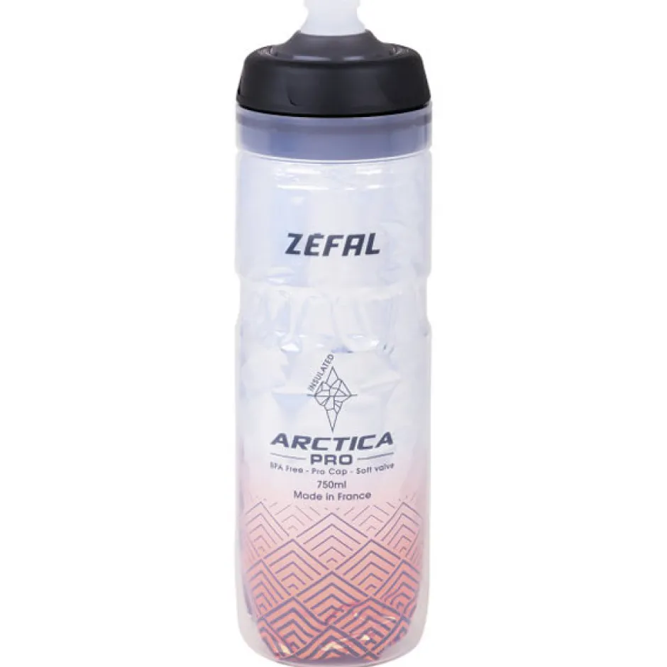 Bidons < Zéfal Arctica Pro 75 Bottle 750ml - silver red