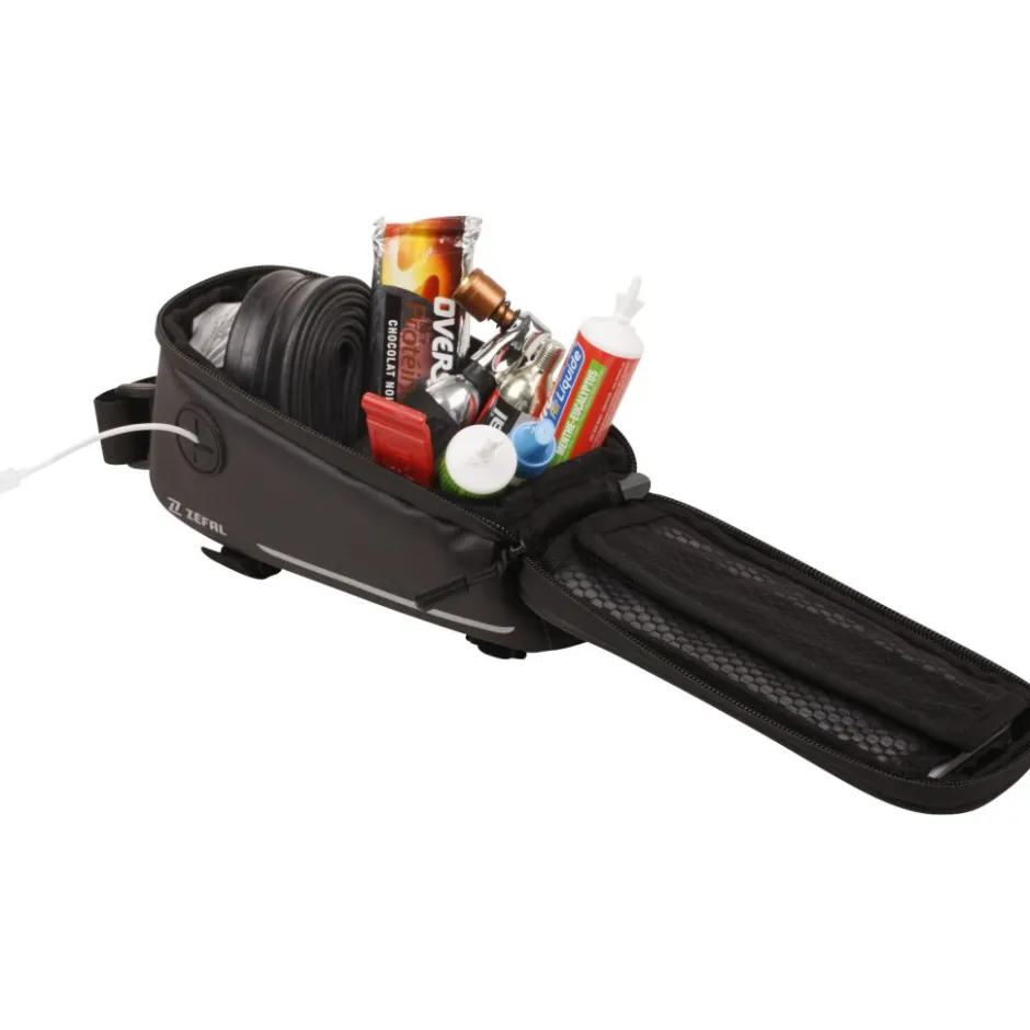 Frametassen|Top Tube Bag < Zéfal Console Pack T1 - 0.8L - black