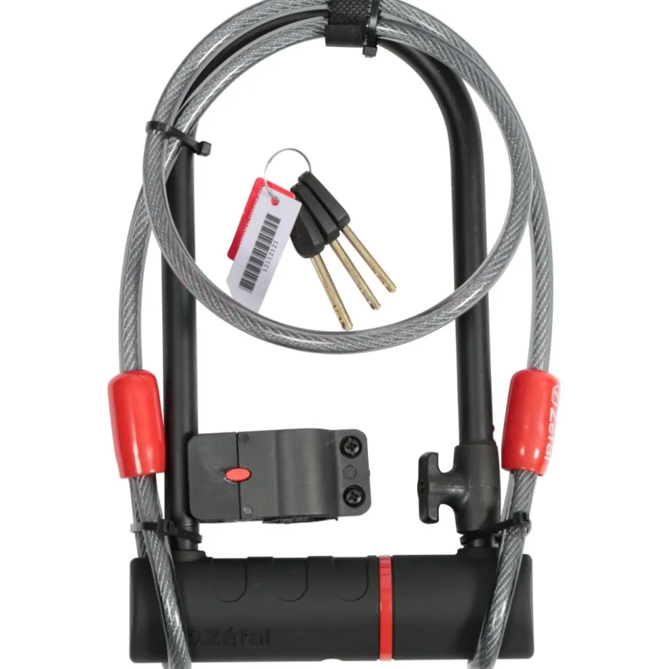 Beugelsloten < Zéfal K-Traz U17 U-Lock + Cable