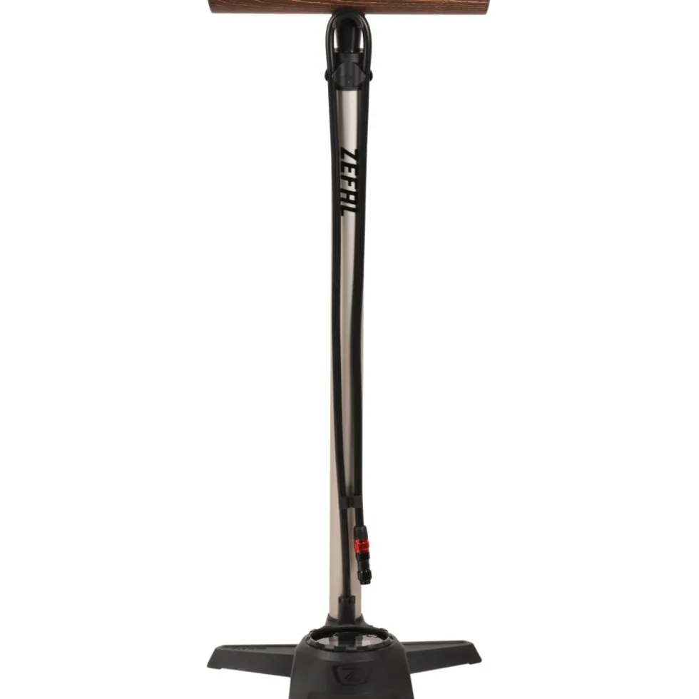 Zéfal Profil Max FP65 Z-Turn Floor Pump - silver