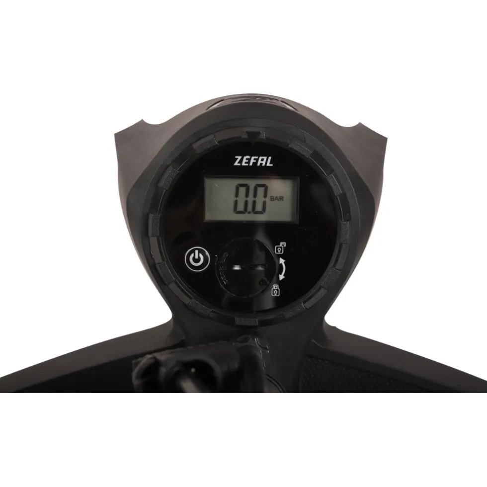 Zéfal Profil Max FP65 Z-Turn Floor Pump - silver