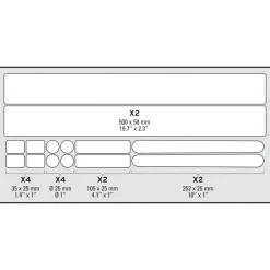 Zéfal Skin Armor Set Matt L Frame Safety Sticker