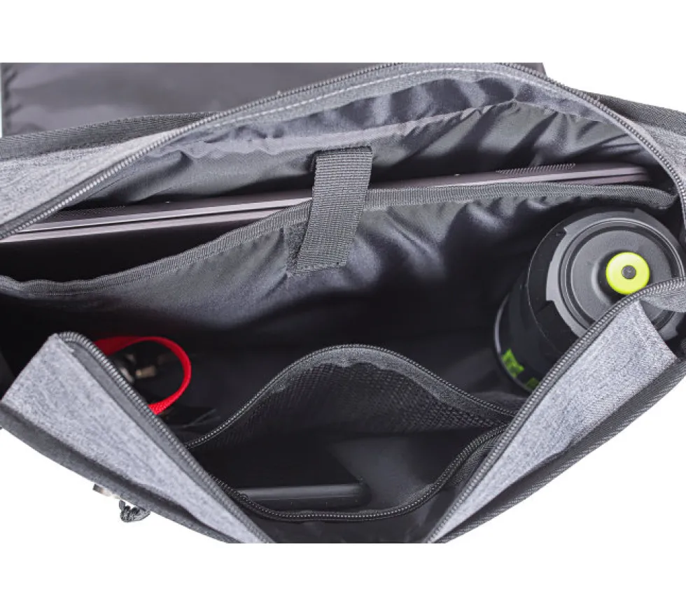Zéfal Urban Messenger Bike Shoulder Bag 11L - grey