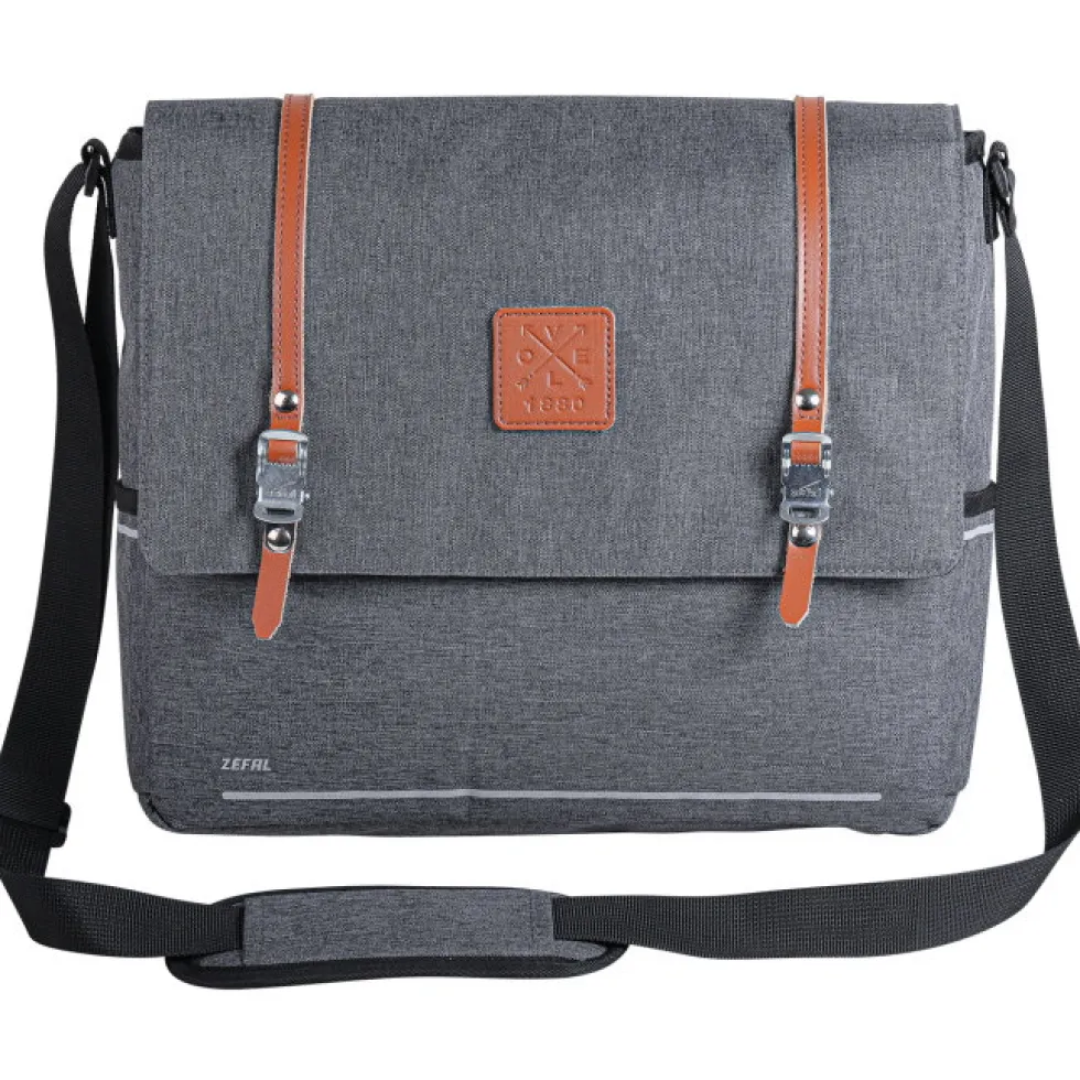 Zéfal Urban Messenger Bike Shoulder Bag 11L - grey