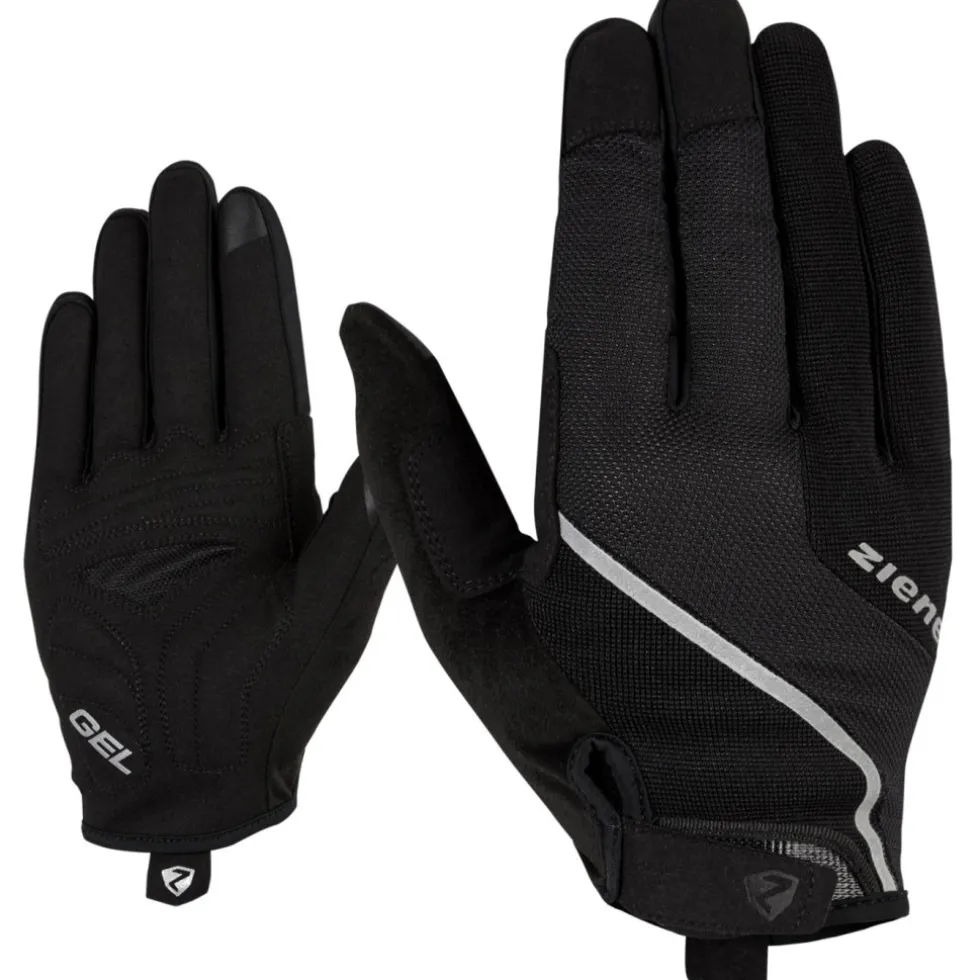 Ziener Clyo Touch Long Fietshandschoenen - zwart
