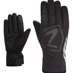 Ziener Daqua AS® Touch Fietshandschoenen - zwart