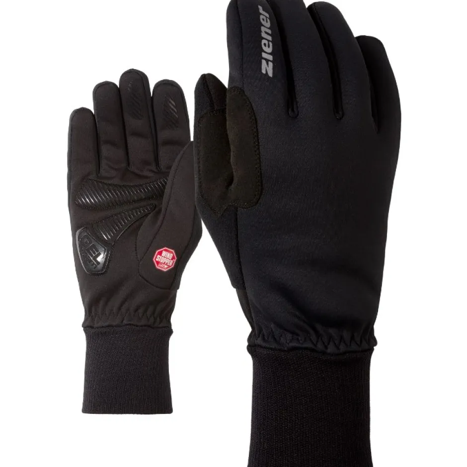 Winterhandschoenen < Ziener SMU 18 GWS 414 Fietshandschoenen - zwart