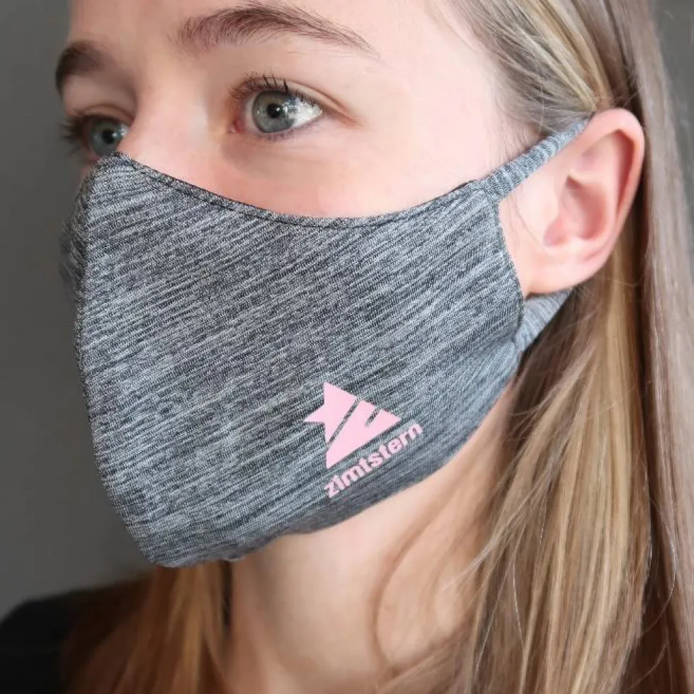 Zimtstern Guardz gezichtsmasker - Pirate Black Melange / Blush