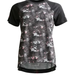 Zimtstern Braapz MTB Shirt met Korte Mouwen Dames - Pirate Black - W10283