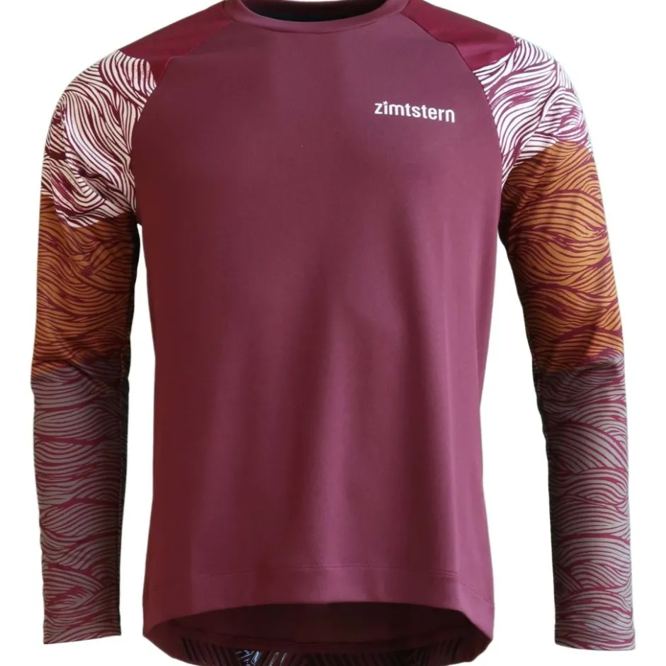 Mtb-Shirts < Zimtstern Braapz TB hirt et ange ouwen Heren - Windor Wine